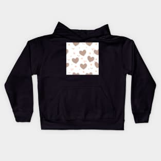 Heart Pattern Kids Hoodie